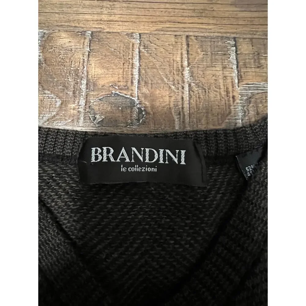 Brandini Men's Sweater Vest Vintage Size XL Academia Professor Academic Teacher